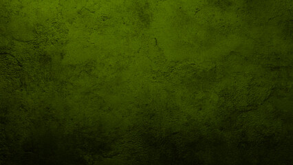 grunge green background. beautiful gradient neon yellow and green grunge stucco concrete texture use as background with blank space for design. 