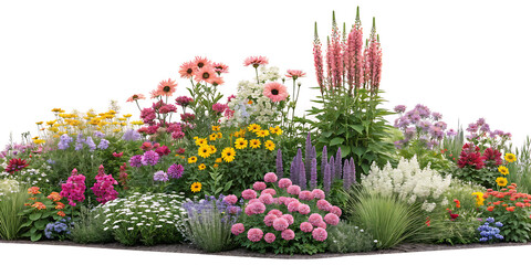 Obraz premium spring flowers in a garden