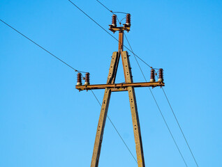 słup energetyczny