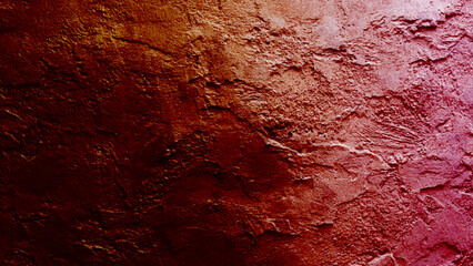 A warm, reddish background looks like soft suede. It's textured and has plenty of room for text. Grungy painted metal background features a weathered and worn texture with scratches and spots. The old