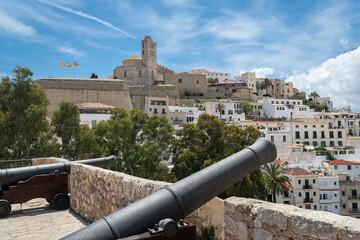 The Spanish city of Ibiza is the capital of the Balearic island of the same name, in the...