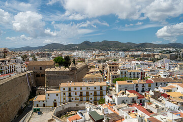 The Spanish city of Ibiza is the capital of the Balearic island of the same name, in the...