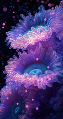 Fototapeta premium Vibrant Coral Reef with Underwater Macro.