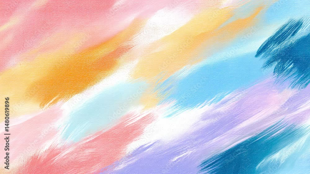Poster soft brush strokes pattern abstract motion background