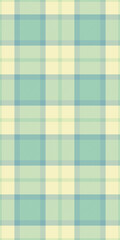 Customized textile check fabric, choice texture vector seamless. Upscale plaid background tartan pattern in light and pastel colors.