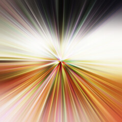Fototapeta premium Colorful zoom motion effect. Abstract background. Color lines. Colored texture backdrop and banner. Multi color gradient pattern and textured wallpaper.