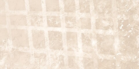 Subtle Beige Travertine Stone Texture with Grid Pattern for Elegant Interior Decor