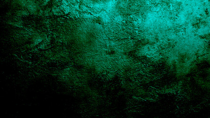 Background of dark blue green color with white texture. Green Grunge Abstract Background Texture
