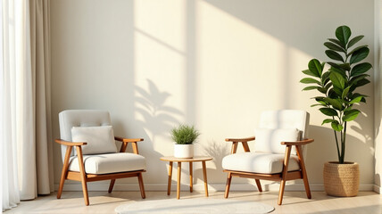 Fototapeta premium living room interior