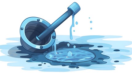 Professional Image of Blockage in Sink Pipes in Bath and Kitchen Settings