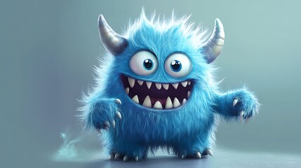 Whimsical baby monster illustration capturing imagination of young children image