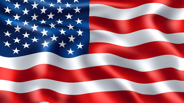 Closeup USA flag flying background waving American flag banner United States flag waving background United States flag animated banner seamless 3d background of the American flag flying wallpaper