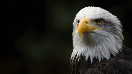 Obraz premium Eagle Gaze Majestic Bird of Prey Soaring Above Peaks Early Morning Light Predator Bird Watching Nature Wildlife Conservation Golden Eagle Image 