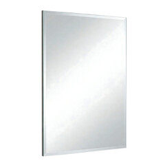 Modern Rectangular Wall Mirror with Sleek Frame
