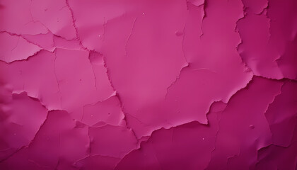 Obraz premium Vivid magenta texture cracked paint abstract background design element