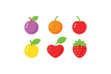 set of fruits
