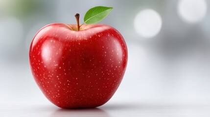 Fresh Red Apple Healthy  Juicy  and Delicious Fruit