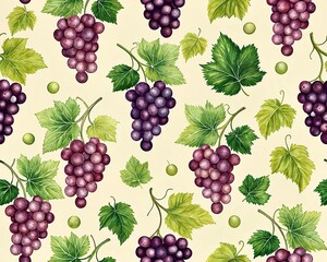 seamless pattern with berries.Wallpaper, on the phone screen saver