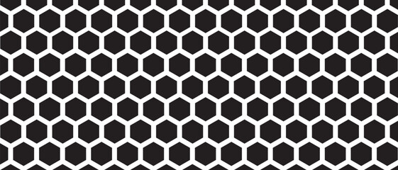 Seamless Honeycomb Pattern Vector Pack – Geometric Hexagon Grid Backgrounds in Yellow, Black, and Grey for Beekeeping and Design