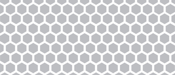 Seamless Honeycomb Pattern Vector Pack &ndash; Geometric Hexagon Grid Backgrounds in Yellow, Black, and Grey for Beekeeping and Design