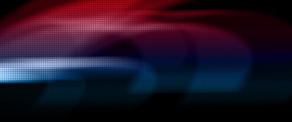 blue and pink abstract wave with motion blur and halftone texture