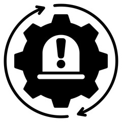 Recovery Plan glyph mixed icon