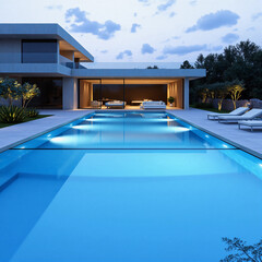 luxury swimming pool