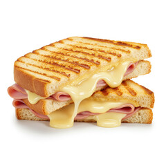 sandwich with ham and cheese