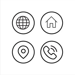 Digital Web Elements Icon Set