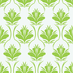 Trendy floral seamless pattern. Simple red and beige daisy. Spring flower template for packaging, postcards, textile printing, wallpaper. Hand drawn illustration isolated on white background