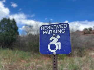 Disabled Parking Sign