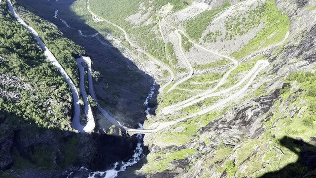Trollstigen Outer Viewpoint for roads troll norway