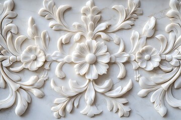 Elegant Architectural Marble Ornament