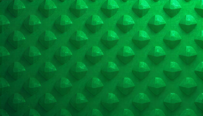 A fresh green blocks pattern with a clean geometric design.

