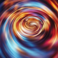 Obraz premium Vibrant Colorful Swirl Motion Abstract Background