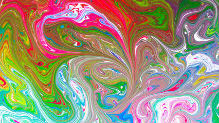 1Fluid Acrylic Paint Pour - Expressive Artistic Background for Book Covers