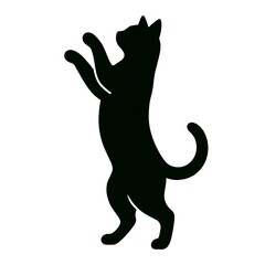 black cat silhouette