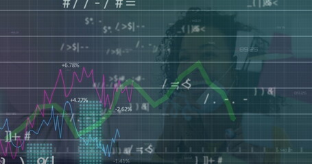 Image of financial data processing over grid