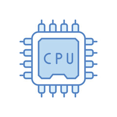 Processor Vector icon