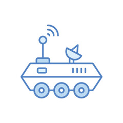 Space Rover Vector icon