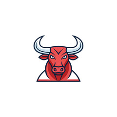 Fototapeta premium Elegance drawing art buffalo cow ox bull head logo design inspiration Bull, cow, angus, buffalo, cattle Head logo. Premium logo. Elegant logo symbol design illustration vector for company. 