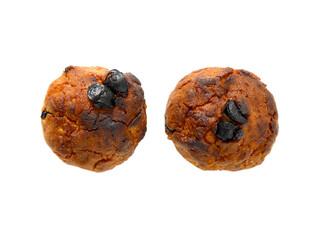Burned cornflake and raisin cookies