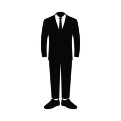 Formal Wear Symbols Black and White.
