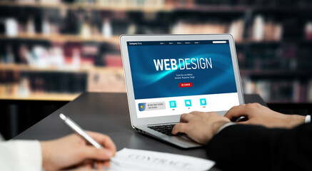 Website design software provide brisk template for online retail business and e-commerce