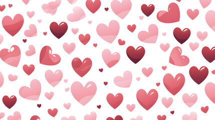 Obraz premium Heart themed simple background design for various graphic projects