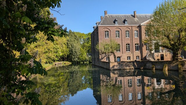 Castle Gardens of Arcen in the Netherlands. 