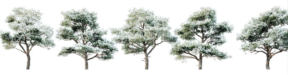 Winter Trees in Snow