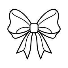 bow isolated on white background