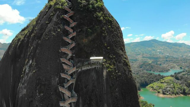Piedra del Penol with Scenic Staircase and Panoramic View