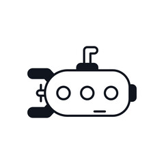 Underwater Drone Vector icon
